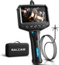 Endoscop industrial, camera de inspectie 6,2 rotativa 210°, ecran de 4,3 inch, rezolutie 1280 x 720P, impermeabila IP67, camera de canalizare flexibila de 1 m