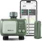 Programator irigare/udare Smart, Bluetooth, WiFi, control prin aplicatie, 2 zone, 2 moduri si 2 optiuni de frecventa, 12 programe irigare, amanare in caz de ploaie, compatibil Android si iOS, pentru gradina, gazon, peluza