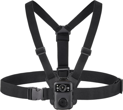 Suport pentru camera de corp cu prindere pe piept, prindere Body Cam confortabila, reglabila, universala