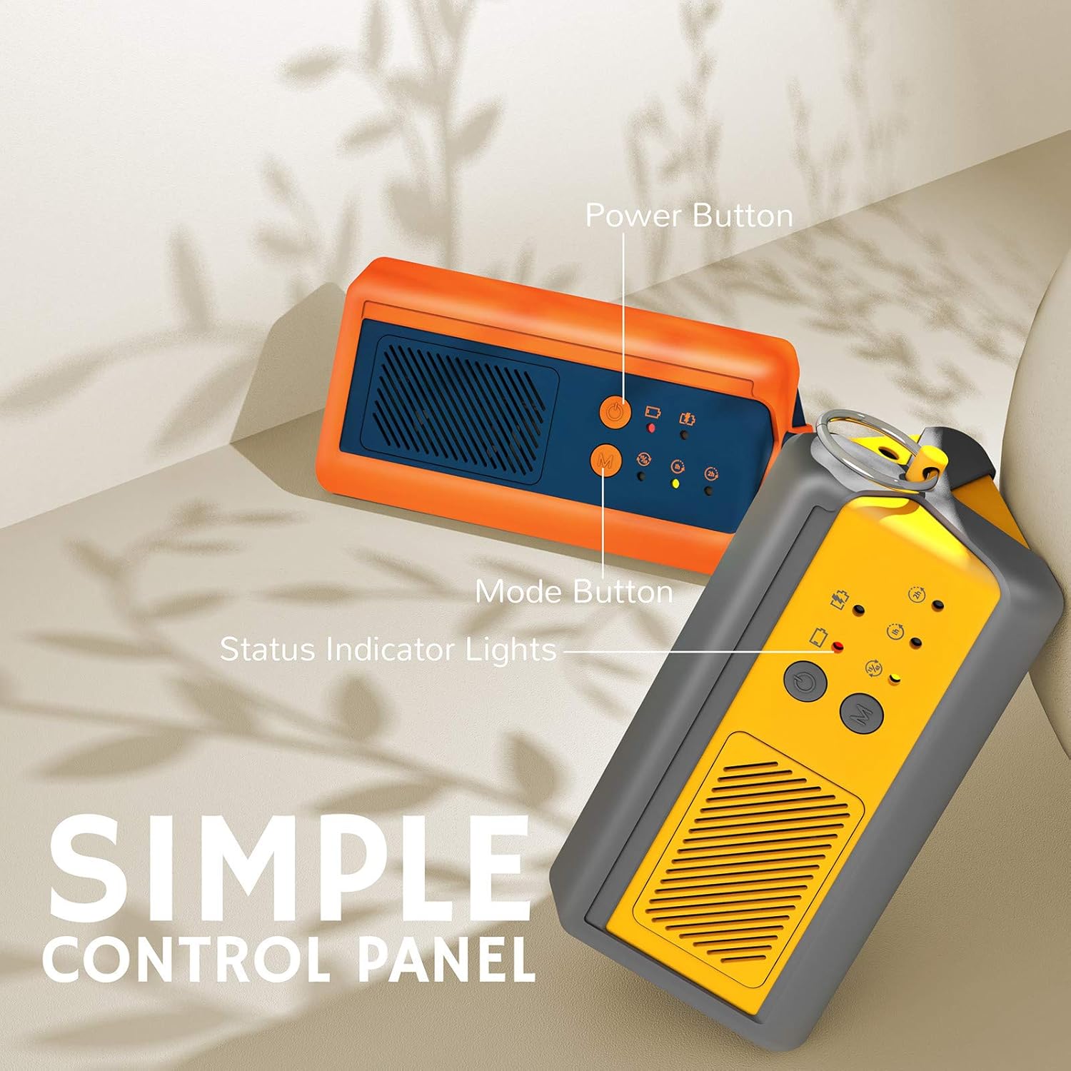 Generator de ozon portabil Airthereal PA1K-GO 1000mg/h, fara fir, cu baterie reincarcabila 3000mAh, 4 moduri functionare, eliminare mirosuri, bacterii si virusi, pentru masina, hotel, birou, baie, spatii pana la 46 mp, autonomie pana la 4-6h