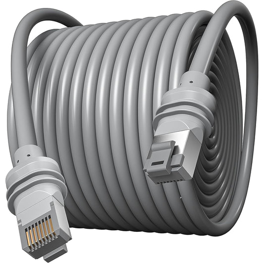 Cablu de retea Starlink Gen 3, 30 metri, cablu Ethernet RJ45 impermeabil, compatibil Starlink Standard Actuated Gen 3 si Satellite V3, cablu de inlocuire sau prelungitor pentru instalari exterioare si interioare, transmisie stabila de date