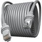 Cablu de retea Starlink Gen 3, 30 metri, cablu Ethernet RJ45 impermeabil, compatibil Starlink Standard Actuated Gen 3 si Satellite V3, cablu de inlocuire sau prelungitor pentru instalari exterioare si interioare, transmisie stabila de date