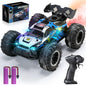 Masina RC DEERC 1:16 4WD – LED, muzica, efect abur, baterie duala, 40 minute autonomie, cu telecomanda