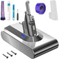 Acumulator 4600 mAh pentru Dyson V8, baterie 21, 6 V compatibila cu Dyson V8 Animal, V8 Absolute, V8 Motorhead SV10, cu filtru inclus