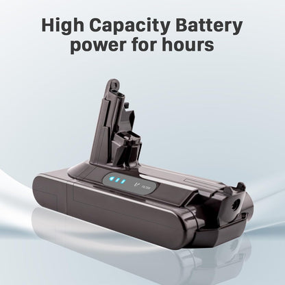 Acumulator 7200 mAh pentru Dyson V10 SV12, baterie compatibila V10 Animal, V10 Absolute, V10 Fluffy, V10 Total, V10 Motorhead, V10 Total Clean+