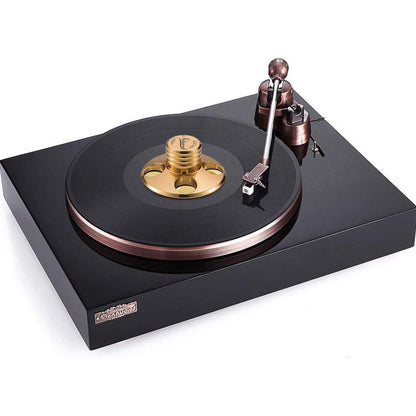 Stabilizator disc vinyl, puck metalic pentru pick-up Nobsound STB-01, auriu