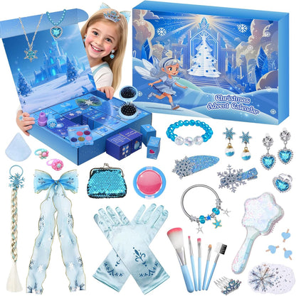Calendar advent 2025 pentru fete – O numaratoare inversa plina de accesorii stralucitoare, bijuterii delicate si momente de joaca creativa care transforma fiecare zi intr-o aventura de poveste