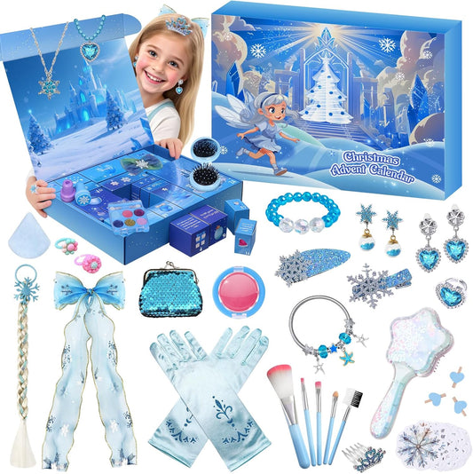 Calendar advent 2025 pentru fete – O numaratoare inversa plina de accesorii stralucitoare, bijuterii delicate si momente de joaca creativa care transforma fiecare zi intr-o aventura de poveste