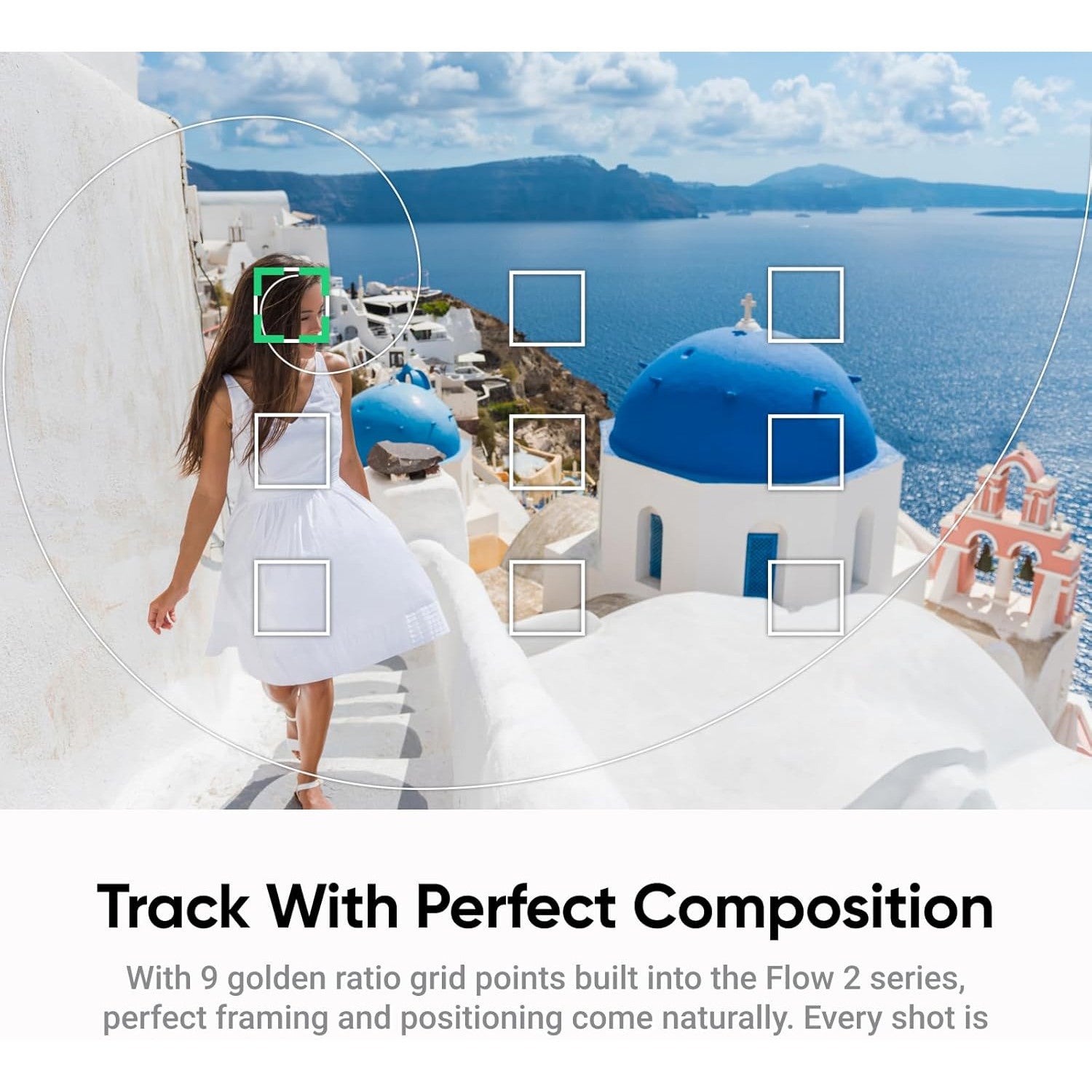 Stabilizator de imagine Insta360 Flow 2 Plus AI Tracker, sistem stabilizare telefon cu urmarie AI, trepied si selfie stick incorporat, pentru iPhone/Android