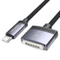 Cablu de incarcare USB-C la Magsafe 3 pentru alimentare de 2 m, MacBook Air (M1, 2020), MacBook Pro (M1, 2020), Mac Mini 2020, de 2 metri, 100 W PD, cu indicator LED, magnetic