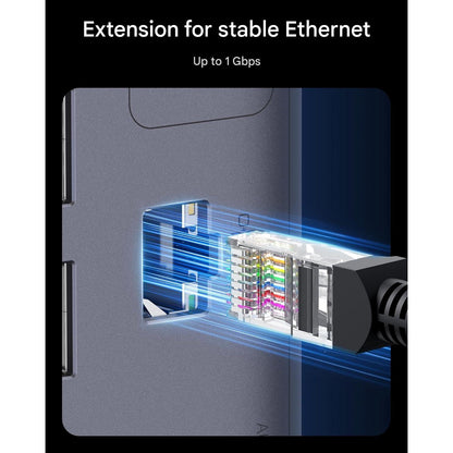 Statie de andocare 11 in 1, extindere la 3 monitoare 4K, 3 x HDMI 4K, Displaylink, 3 x USB-A, 2 x USB-C, 1 x Ethernet RJ-45 1GBPS, 1 x AUX, pentru MacBook M1/M2/M3 si Windows, cu buton blocare ecran si baza magnetica