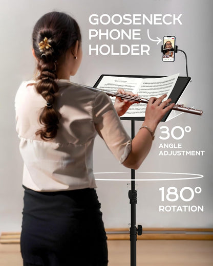Suport videoproiector/laptop, stand cu inaltime reglabila 66-150 cm, functie trepied, cu cap bila rotativ 360°, tavita pliabila, 6 kg greutate suportata, multifunctional