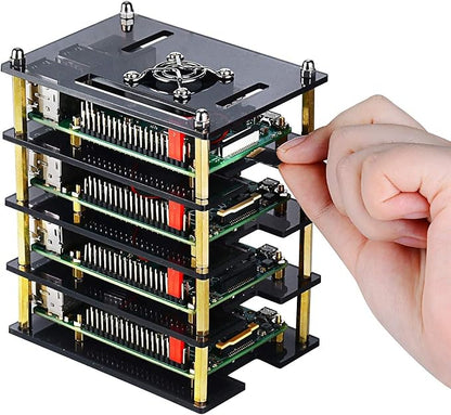 Set distantiere M3, 250 de bucati din alama, suruburi si piulite din otel inoxidabil, hexagonale, filet tata-mama, distantiere pentru pentru placa de baza Raspberry Pi si placa PCB