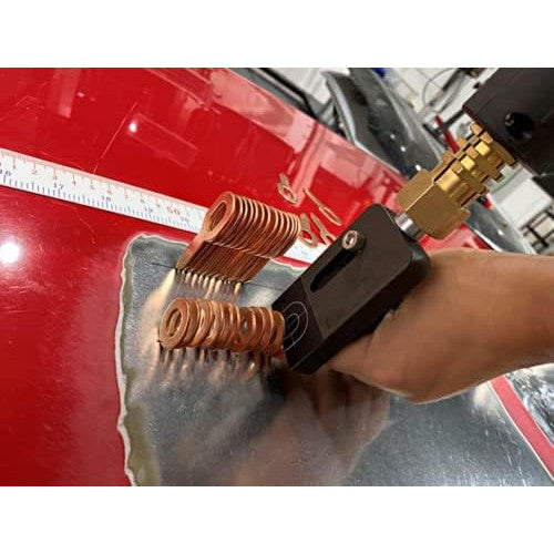 Ejector de inele pentru tras sudura in puncte, instrument de tinichigerie pentru aparat de sudura in puncte, usor de utilizat, negru