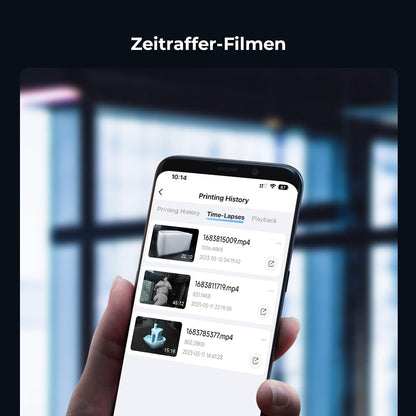 Camera video pentru imprimanta 3D K1/K1 Max, cu detectare AI, 1080P HD, timelapse, vizualizare live, instalare usoara, neagra