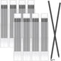Set 48 mine pentru creion mecanic, rezerve creion de tamplarie 120 x 2.8 mm, din grafit, pentru marcare lemn, metal, beton, hartie
