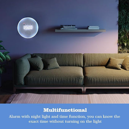Sistem de alarma WiFi smart, 5/2,4 GHz, sirena 120 dB, 6 senzori pentru usi si ferestre, 2 telecomenzi, control prin aplicatie, compatibil cu Alexa si Google Home, pentru casa, garaj, birou