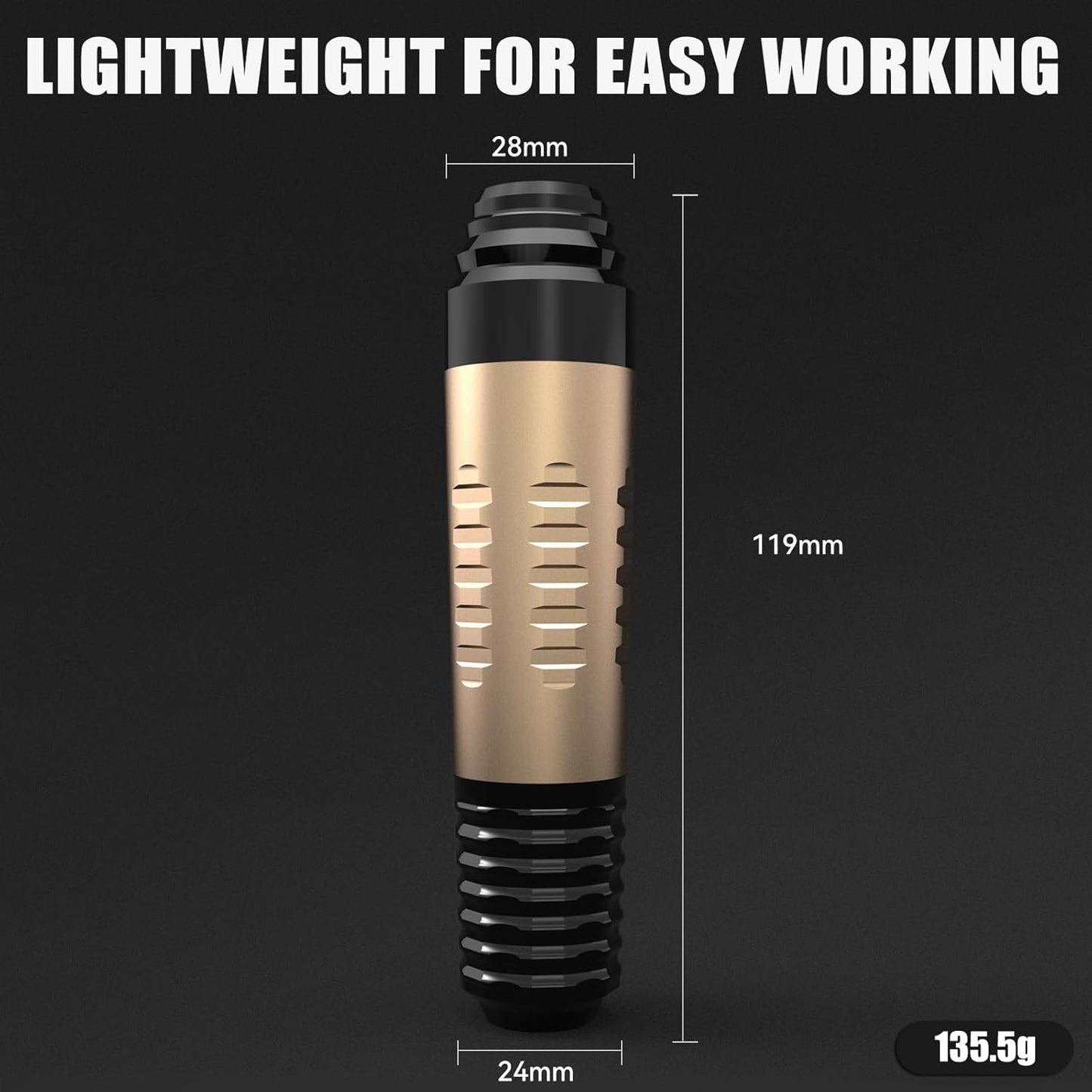 Set aparat de tatuat wireless, masina de tatuaje cu acumulator 1500 mAh, 10 ace tip cartus, 7 cerneluri, design ergonomic
