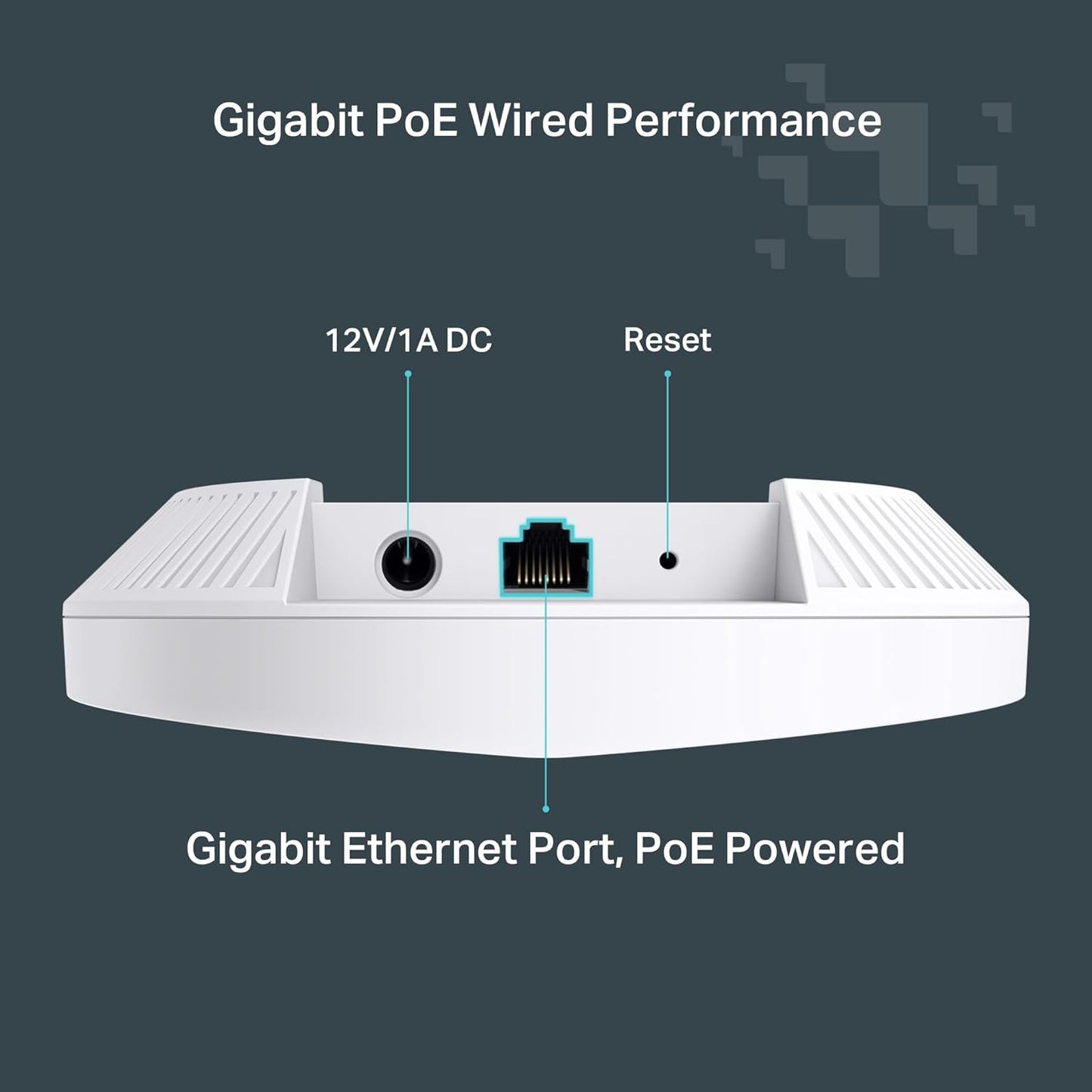 Access Point TP-Link Festa F61 AX1800 WiFi 6, dual-band 2.4/5 GHz, 1.8 Gbps, MU-MIMO, OFDMA, management cloud gratuit, PoE 802.3af/at + DC 12V, mesh, VPN, VLAN, pana la 250 utilizatori, retea guest