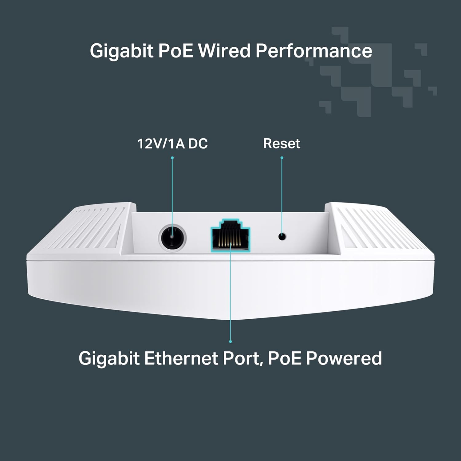 Access Point TP-Link Festa F61 AX1800 WiFi 6, dual-band 2.4/5 GHz, 1.8 Gbps, MU-MIMO, OFDMA, management cloud gratuit, PoE 802.3af/at + DC 12V, mesh, VPN, VLAN, pana la 250 utilizatori, retea guest
