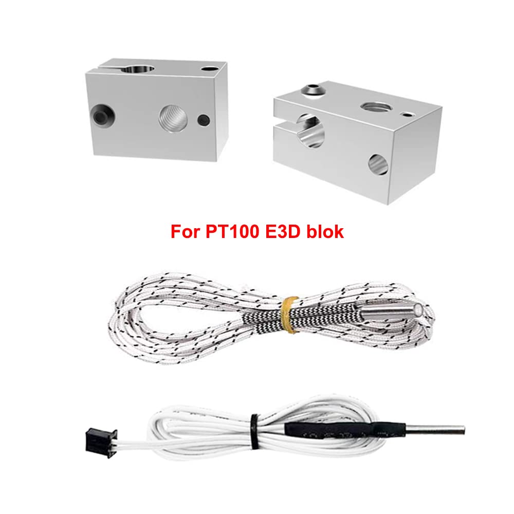 Set incalzitor ceramic 24V 50W HT-NTC100K hotend pentru extruder imprimanta 3D, 4 bucati fiecare