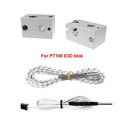 Set incalzitor ceramic 24V 50W HT-NTC100K hotend pentru extruder imprimanta 3D, 4 bucati fiecare
