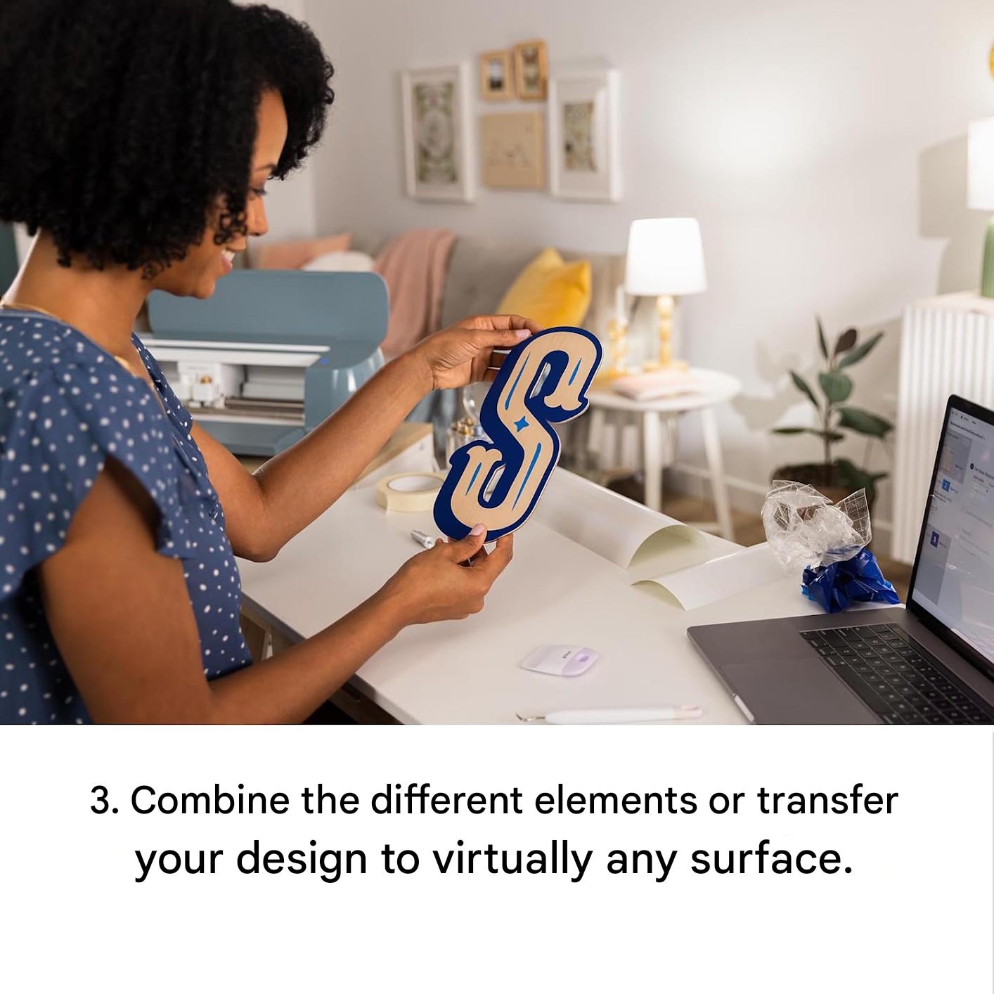 Cricut Maker 4, aparat inteligent pentru taiere, personalizare si proiecte creative, compatibil cu peste 300 de materiale, decupare, scriere, gravare si embosare, conectivitate Bluetooth, gri