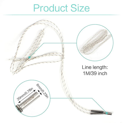 Set 4 Incalzitor ceramic 24V 50W, hotend cu cablu de 1m, pentru imprimanta 3D, compatibil Reprap, Prusa Mendel I3, Ender 3