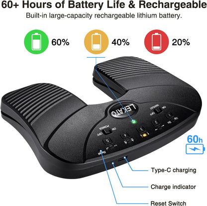 Pedala comutatoare de intors partituri, dispozitiv Bluetooth cu 5 moduri functionare, portabil cu acumulator reincarcabil, silentios, compatibil Windows, Android, iOS