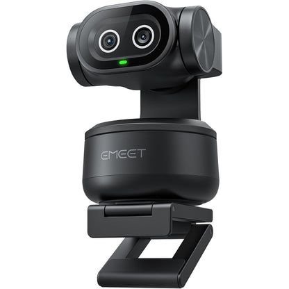 Camera web 4K EMEET PIXY Duala AI PTZ, autofocus 0.2s PDAF, 1080p, urmarire automata 310°, Senzor Sony, 3 microfoane noise canceling, control gesturi – Compatibila OBS/Twitch/Switch 2