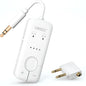 Adaptor transmitator Bluetooth, Dual Link, wireless, accepta 2 casti sau mufa AirPods, cu AUX 3.5 mm, latenta scazuta aptX, portabil, pentru TV, avion, masina