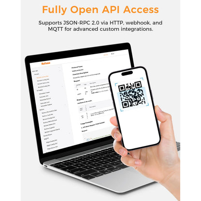 Contor inteligent trifazat Refoss EM06P, monitorizare energie WiFi, 6 canale, 120A, precizie ±1%, API Open, Home Assistant, MQTT, Sina DIN, pentru sisteme fotovoltaice si pompe de caldura