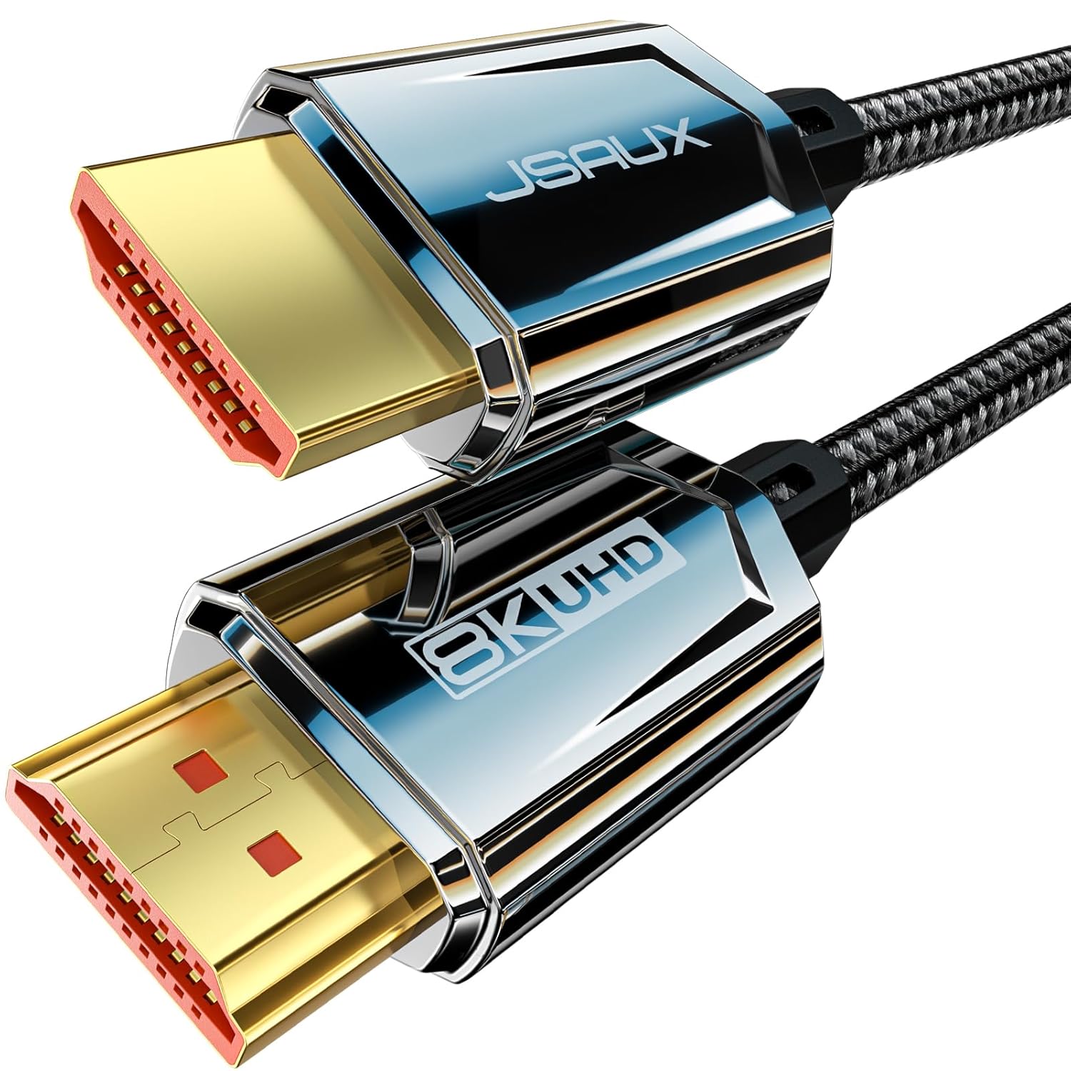 Cablu HDMI 2.1 8K@60Hz, 48 Gbps, 4K@120Hz, EARC HDR10, HDCP 2.2 & 2.3 3D, HDR Dinamic, DTS:X, compatibil cu PS5 / PS4 / Xbox / UHDTV / Player Blu-Ray, PC