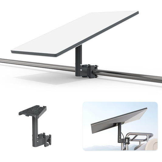 Montura pntru Starlink Gen 3, suport cu prindere tip clema pentru tevi cu diametru 20-50 mm, din aluminiu, negru