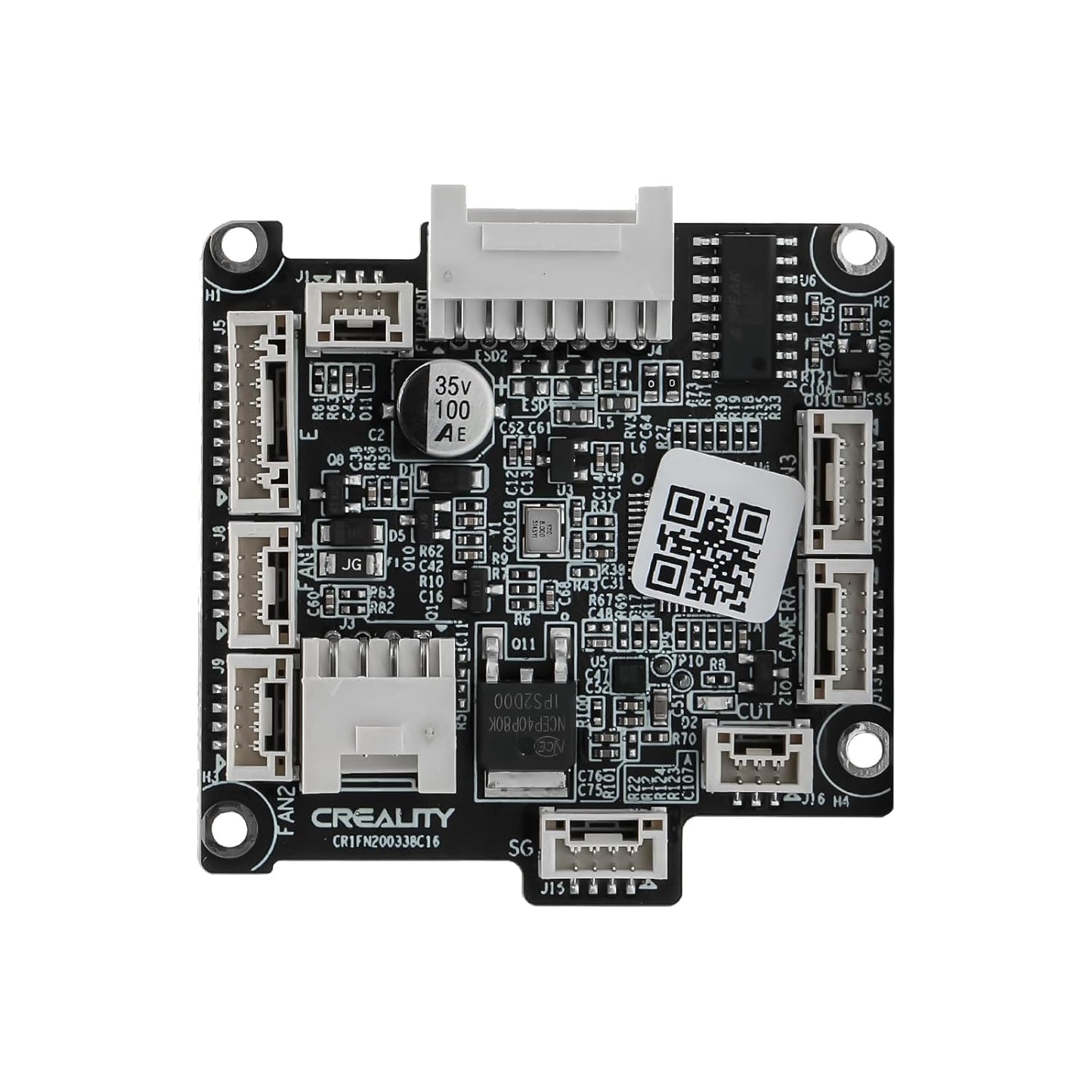 Kit placa adaptor pentru imprimante 3D Creality K2/K2 Plus/K2 Pro – PCB/PCBA pentru capul sculei K2, modul breakout cu accesorii, MCU-GD32F303CBT6