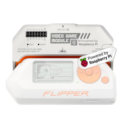Modul video game pentru Flipper Zero Pinball Zero, placa dezvoltare RP2040, iesire HDMI/USB 640x480 60Hz, senzor miscare 6 Axe ICM-42688-P, GPIO 14 pini, compatibil Raspberry Pi Pico, jocuri retro si proiecte DIY