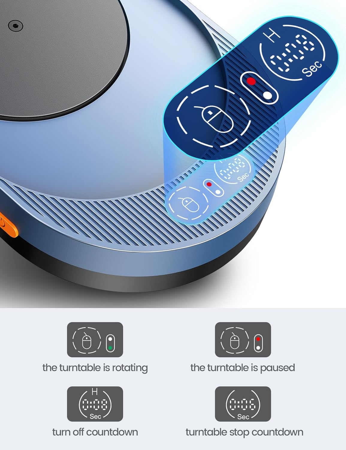 Mouse M4 Ultra cu control prin aplicatie, dispozitiv de miscare mouse, Plug and Play, afisaj LED, cu temporizator reglabil, nedetectabil, simuleaza miscarea cursorului