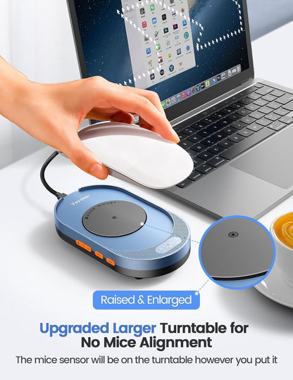 Mouse M4 Ultra cu control prin aplicatie, dispozitiv de miscare mouse, Plug and Play, afisaj LED, cu temporizator reglabil, nedetectabil, simuleaza miscarea cursorului