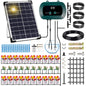 Sistem de irigare prin picurare cu panou solar, pentru 30 de plante in ghiveci, cu furtun de de 30 m si 30 aspersoare, cu temporizare, pentru interior si exterior