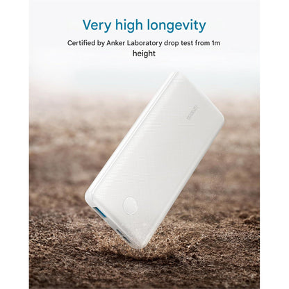 Powerbank 10000 mAh, Baterie externa PowerIQ PowerCore, design slim, incarcare rapida, pentru iPhone, Samsung Galaxy, Apple, Android