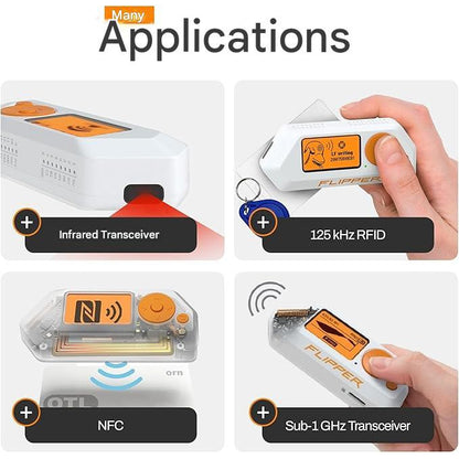 Dispozitiv multifunctional portabil Flipper Zero cu card de memorie de 64 GB si cititor de carduri USB