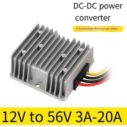 Convertor DC-DC Step-Up 12V-56V, modul alimentare CV/CC pentru router Starlink Gen 3, regulator tensiune, economisire energie, protectie supratensiune si curent constant