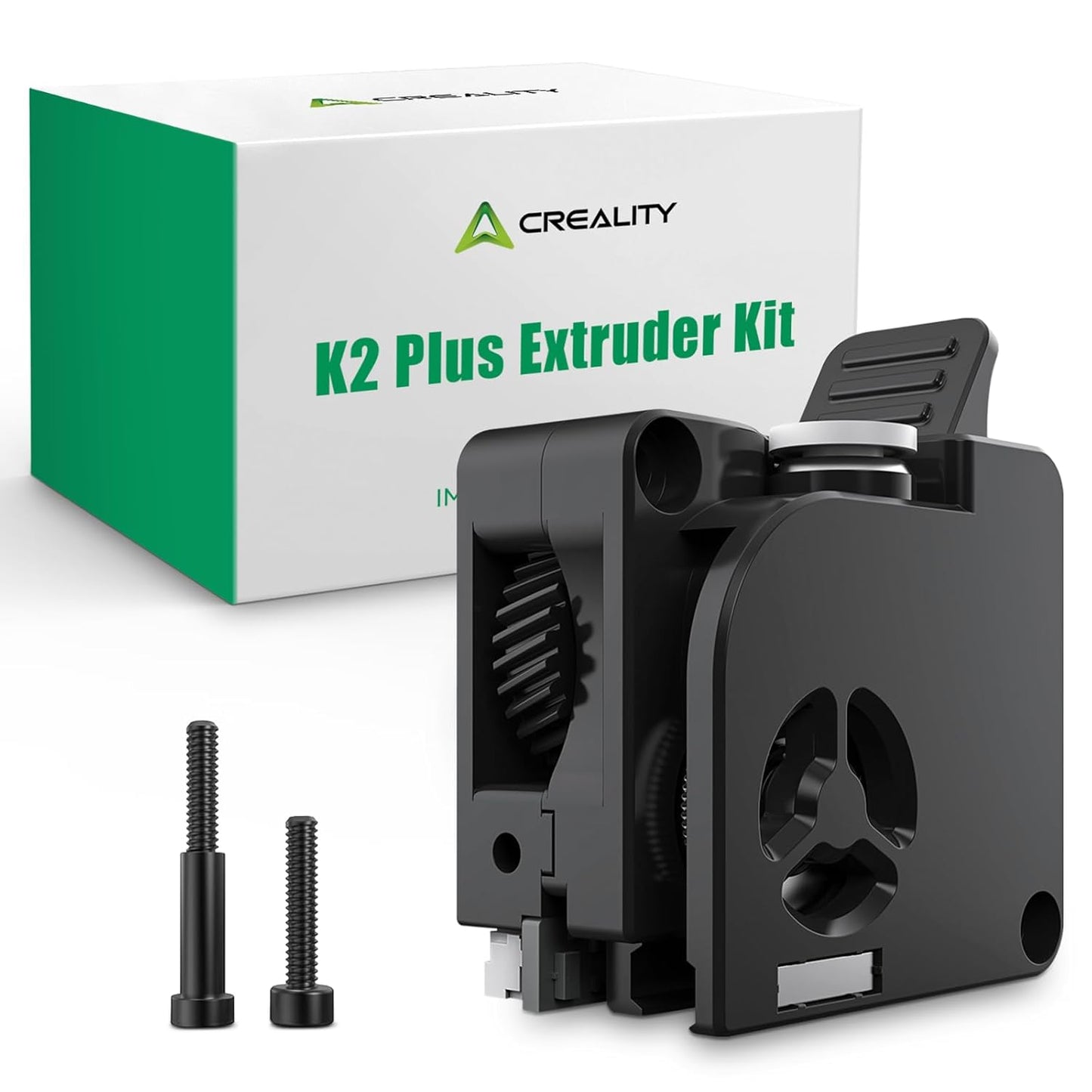 Kit extruder pentru imprimante 3D Creality K2/K2 Plus/K2 Pro – extrudare directa, transmisie dublu angrenaj 6, 25:1, cuplu 80 N, senzor filament incorporat, performanta profesionala
