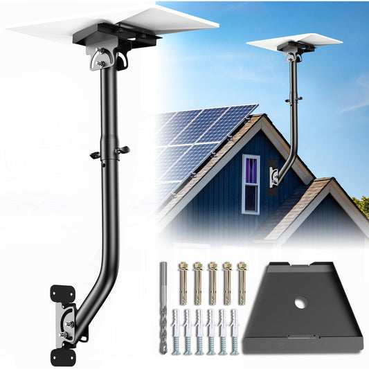 Suport pentru antena Starlink Gen 3, montura reglabila 360°, stabil si durabil, din metal, negru