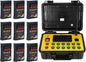 Set aprindere artificii cu 1 transmitator wireless si 9 declansatoare cu 4 canale, pana la 500 m raza de actiune, comutare de la distanta, multifunctional