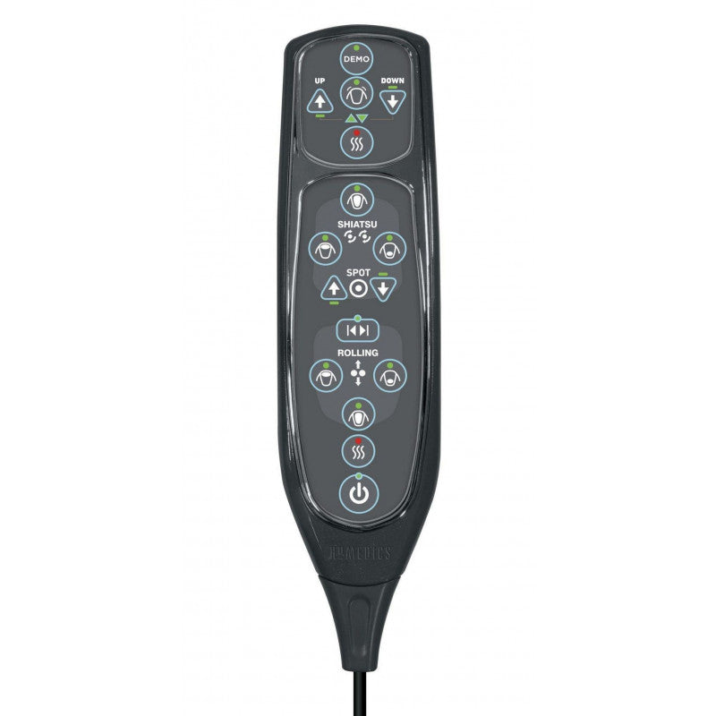 Husa de scaun cu masaj Shiatsu, pentru spate si umeri cu gel, SGM-1600H-EU, HoMedics, 6 programe presetate, functie caldura, telecomanda, Gri