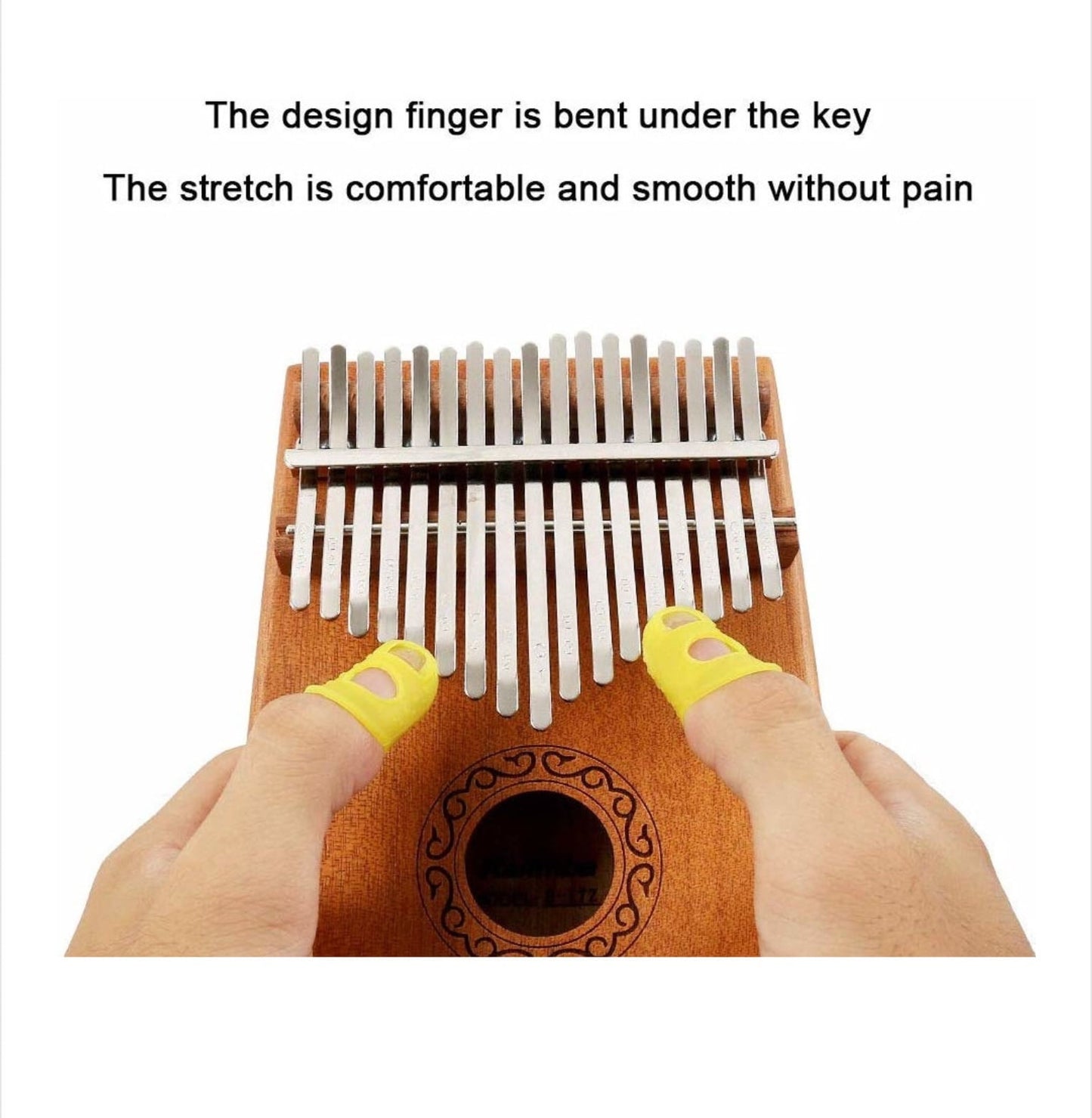 Kalimba , instrument Muzical cu 17 Note , KOA Wood , Maro Retro