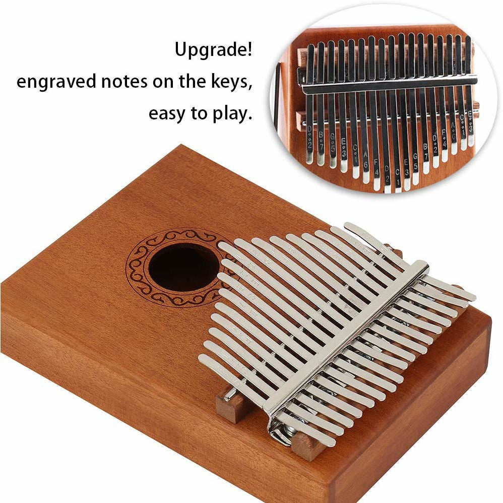 Kalimba , instrument Muzical cu 17 Note , KOA Wood, maro (copie)