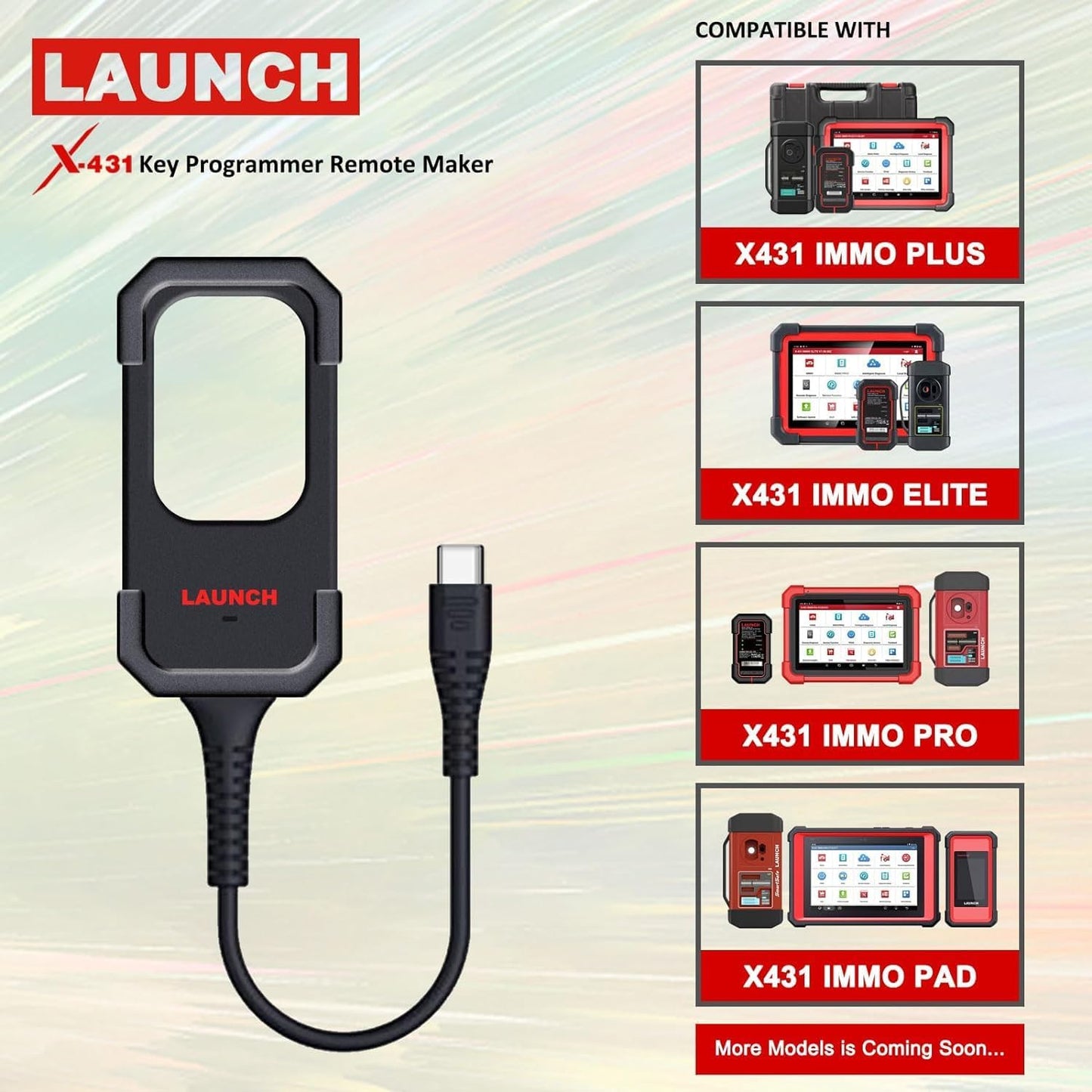 Kit Programare Chei Auto & Telecomenzi, Dispozitiv IMMO cu 4 telecomenzi universale, 1 Super Chip, compatibil X431 IMMO Elite, Plus, Pro, Pad, Pad V, Pad VII, LAUNCH X-431
