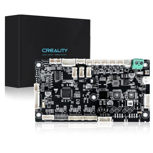 Placa de baza silentioasa Creality K2, 32 biti, GD32F303RET6, model CR3NN200401C12, pentru imprimanta 3D Creality K2, piesa originala, controler mainboard, upgrade stabil si precis, plug & play